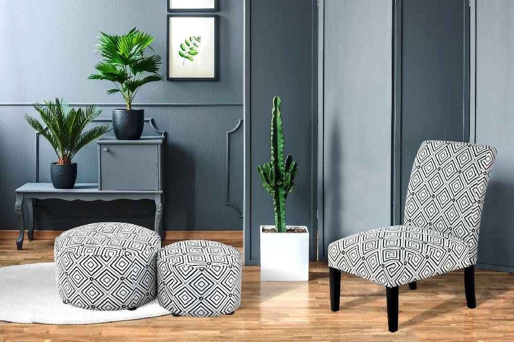 Kayoom Hocker Indira 110 2er-Set Jubiläumsangebot