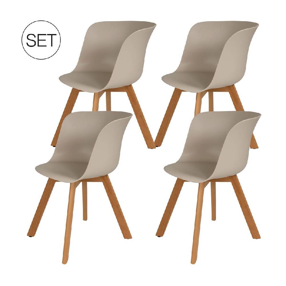 Kayoom Stuhl Chris 110 4er-Set Sonderangebote
