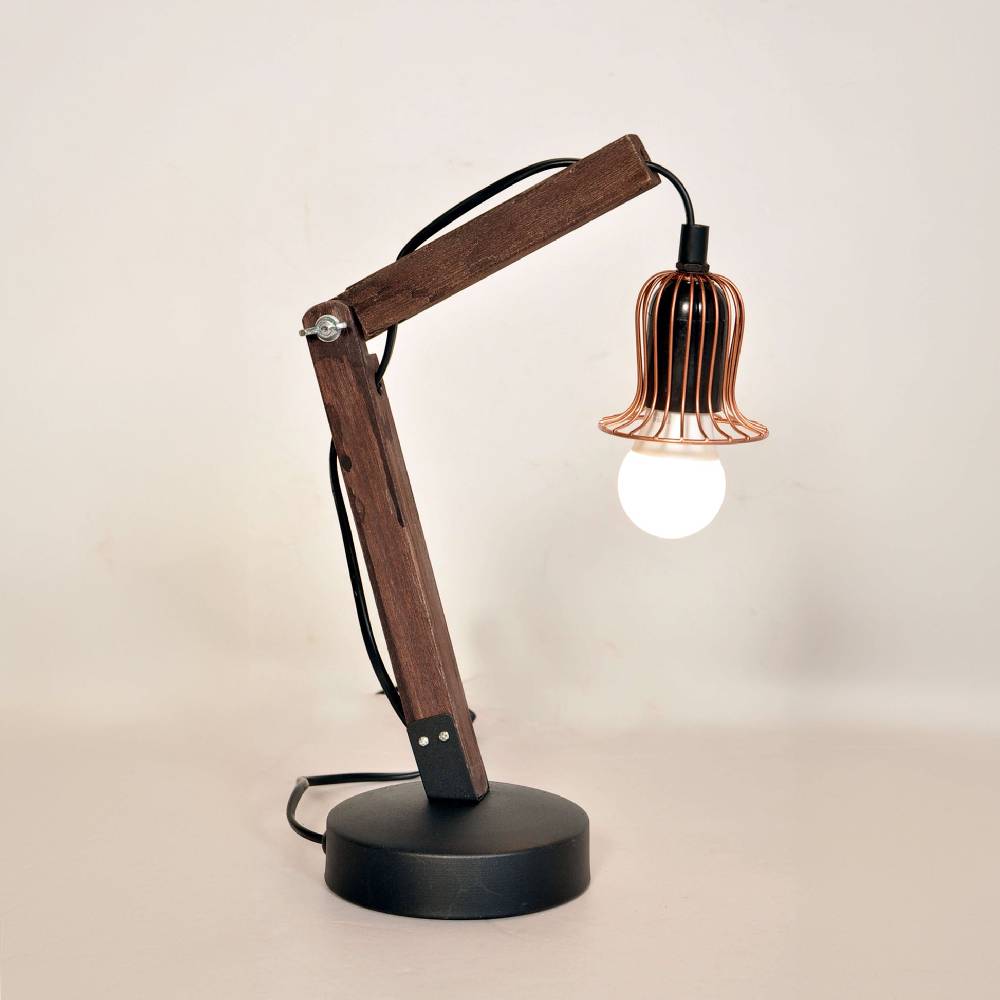 Kayoom Tischlampe Rossa II Kupfer 50% Rabatt mit kostenlosem Versand