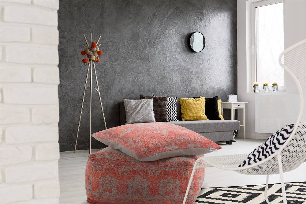 Kayoom Paramount Pouf & Cushion Set 310 Online