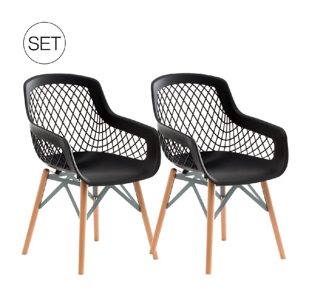 Kayoom Stuhl Pure Style 2er-Set Große Rabatte