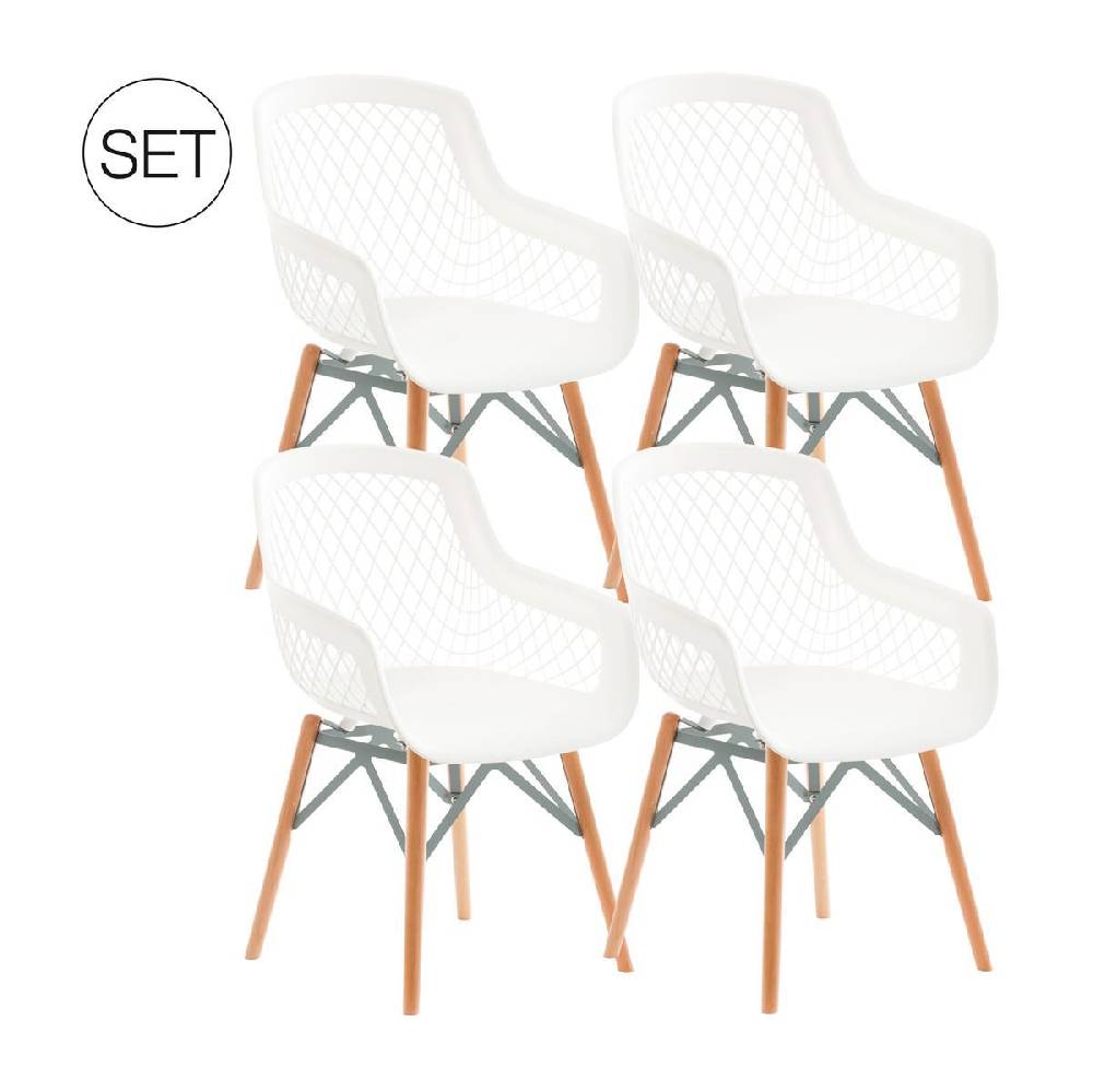 Kayoom Stuhl Pure Style 4er-Set Neuheiten