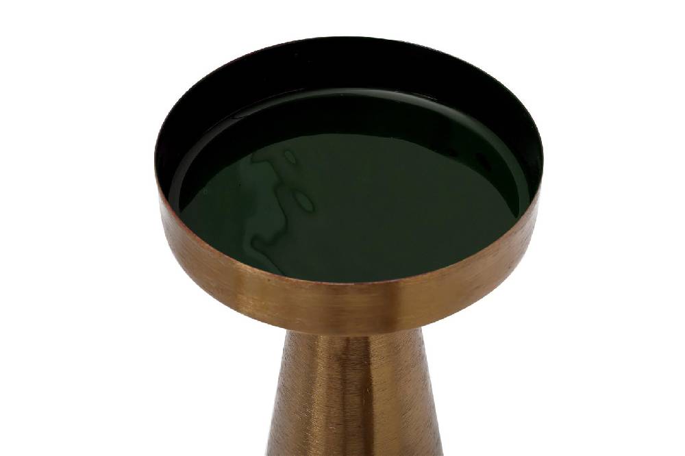 Kayoom Kerzenhalter Art Deco 155 Gold / Dunkelgrün Neueste Mode