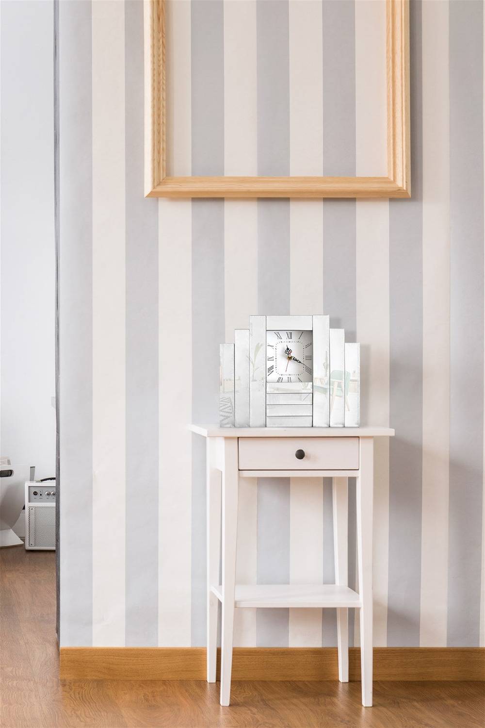 Kayoom Tischuhr Anobis 610 Silber Online Outlet