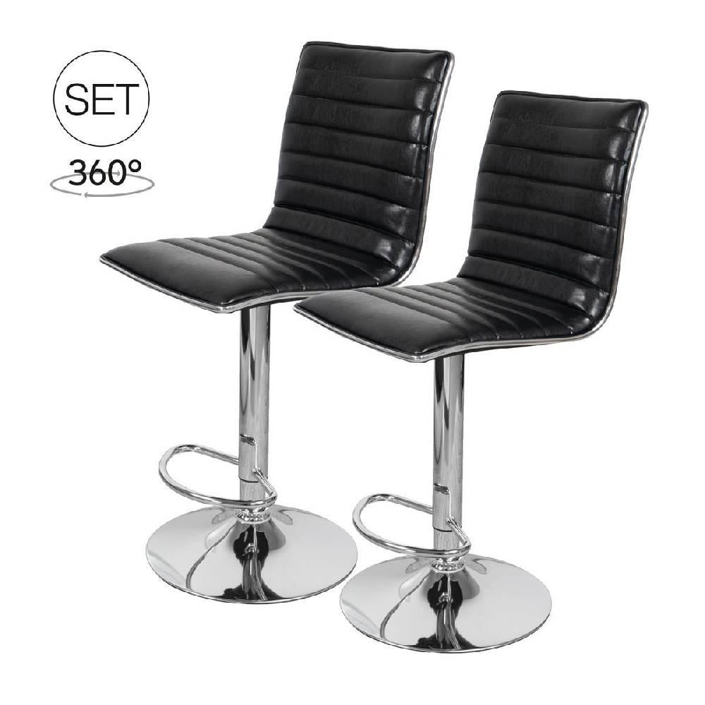 Kayoom Barstuhl Midnight 625 2er-Set