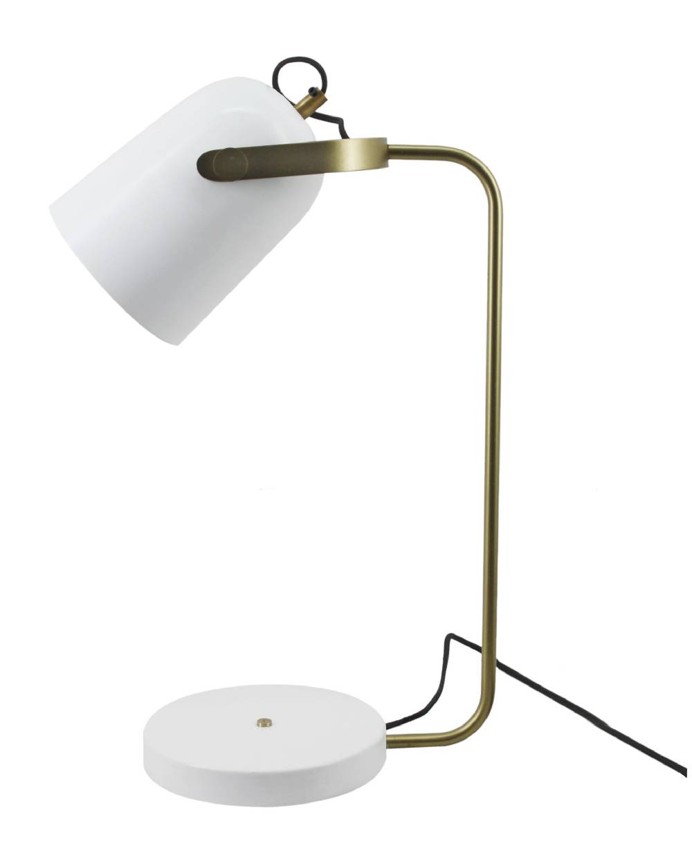Kayoom Tischleuchte - Tischlampe Caroline 287 Weiß