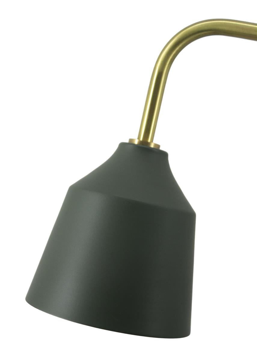 Kayoom Tischleuchte - Tischlampe Carisa 287 Army Grün Muttertagsangebot