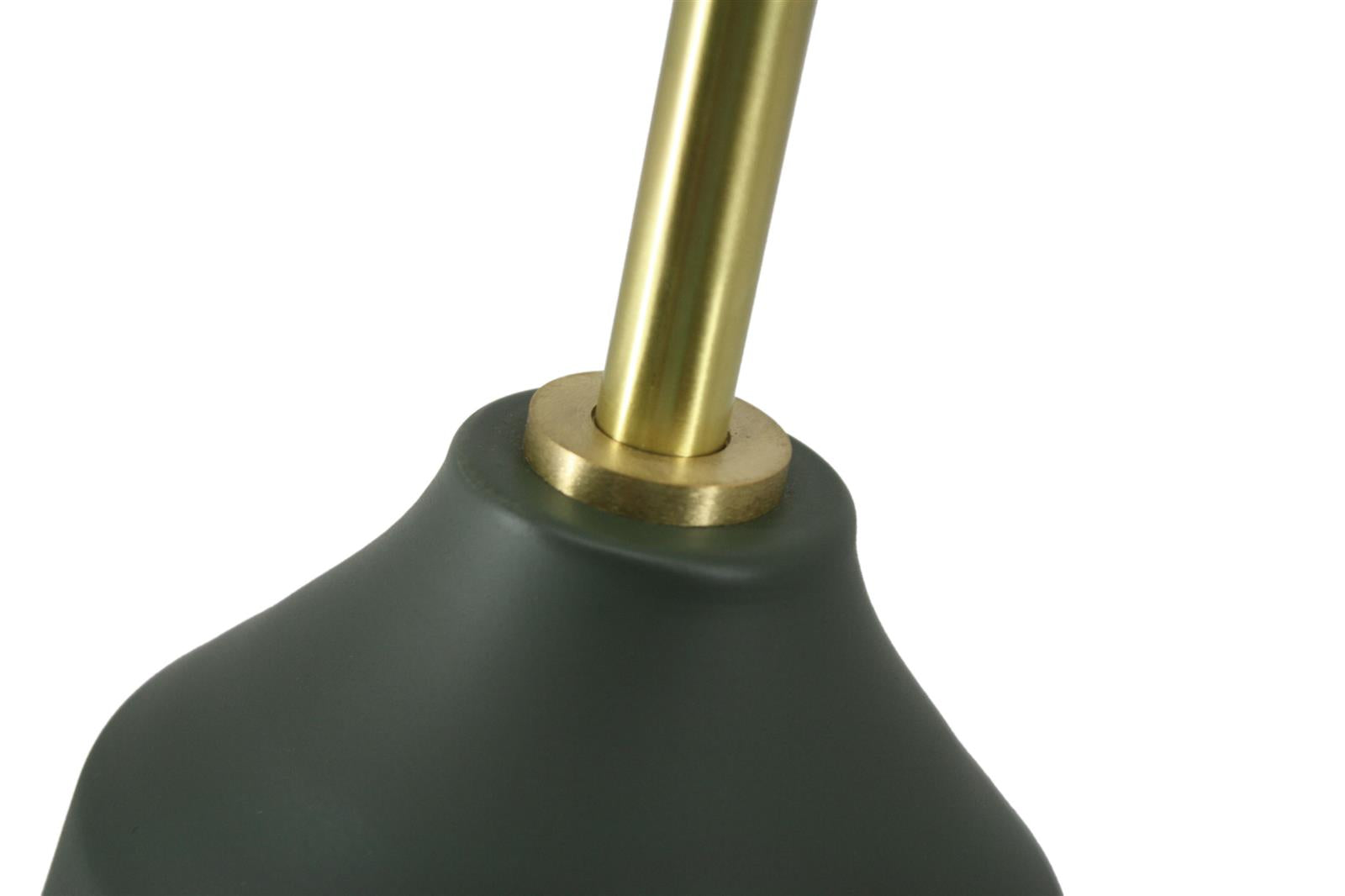 Kayoom Tischleuchte - Tischlampe Carisa 287 Army Grün Muttertagsangebot