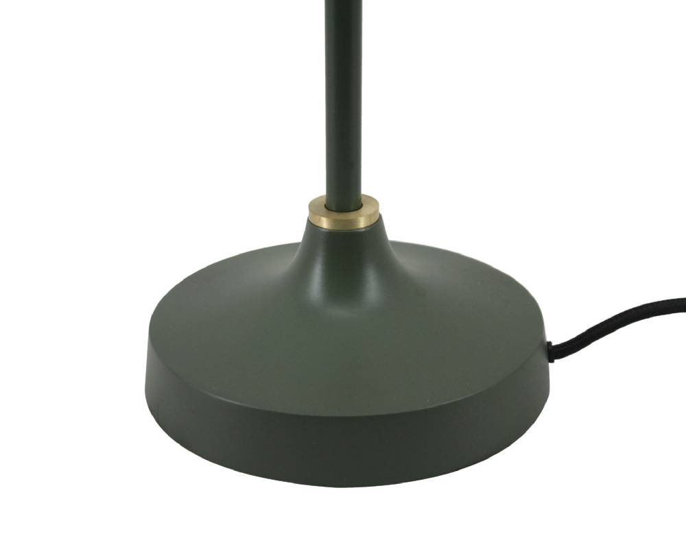 Kayoom Tischleuchte - Tischlampe Carisa 287 Army Grün Muttertagsangebot