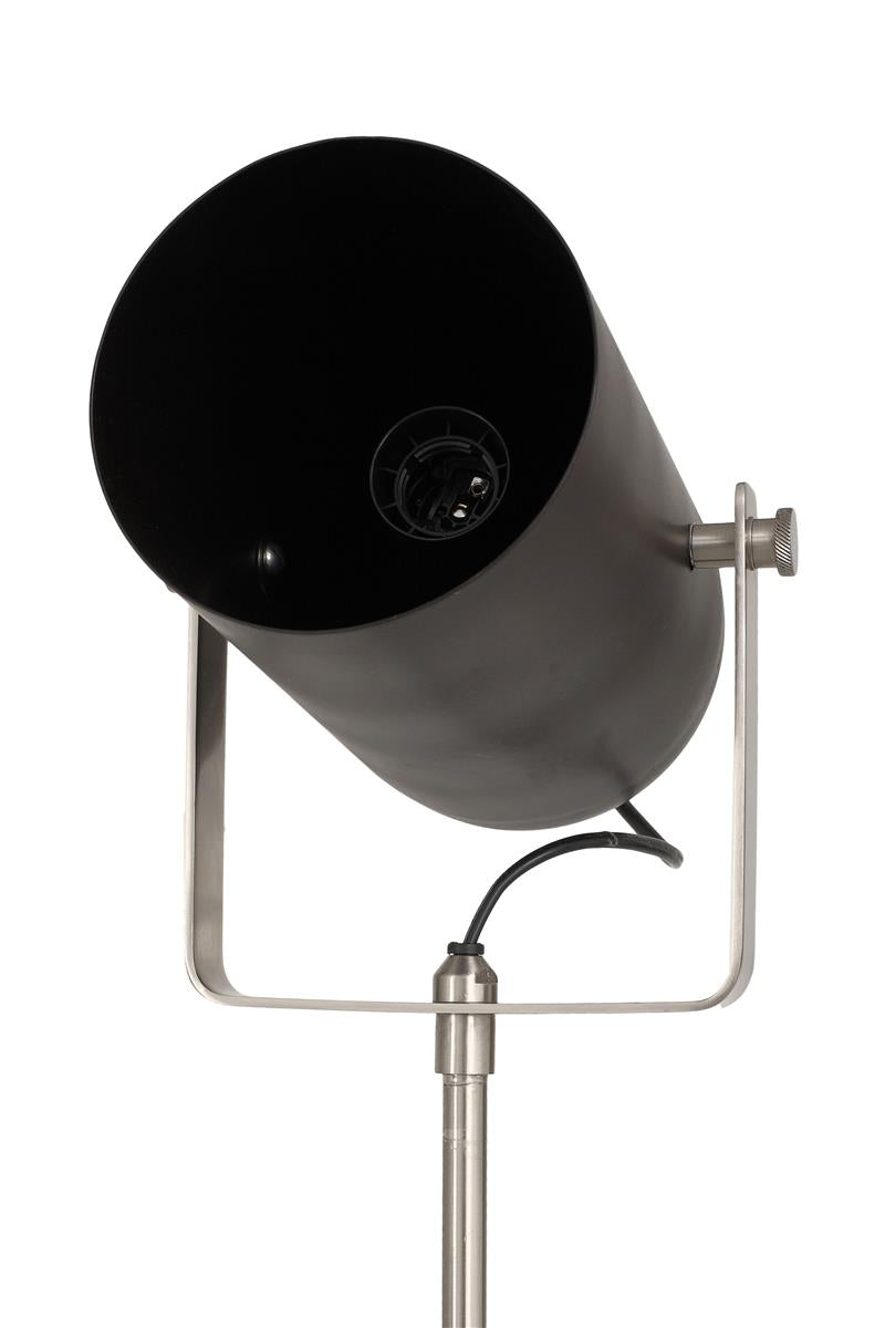Kayoom Stehlampe Celeste 425 Schwarz / Silber Super Sparpreis