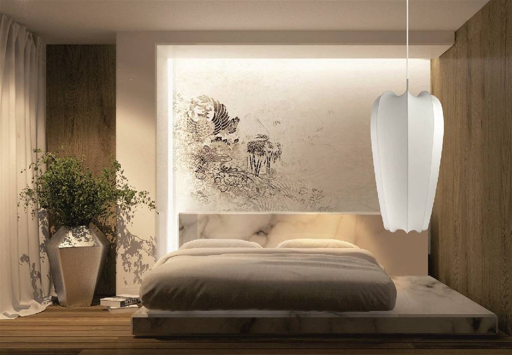 Kayoom Design-Hängelampe - Hängelampe Claire 110 Large Weiß Zeitbegrenzte Promotion
