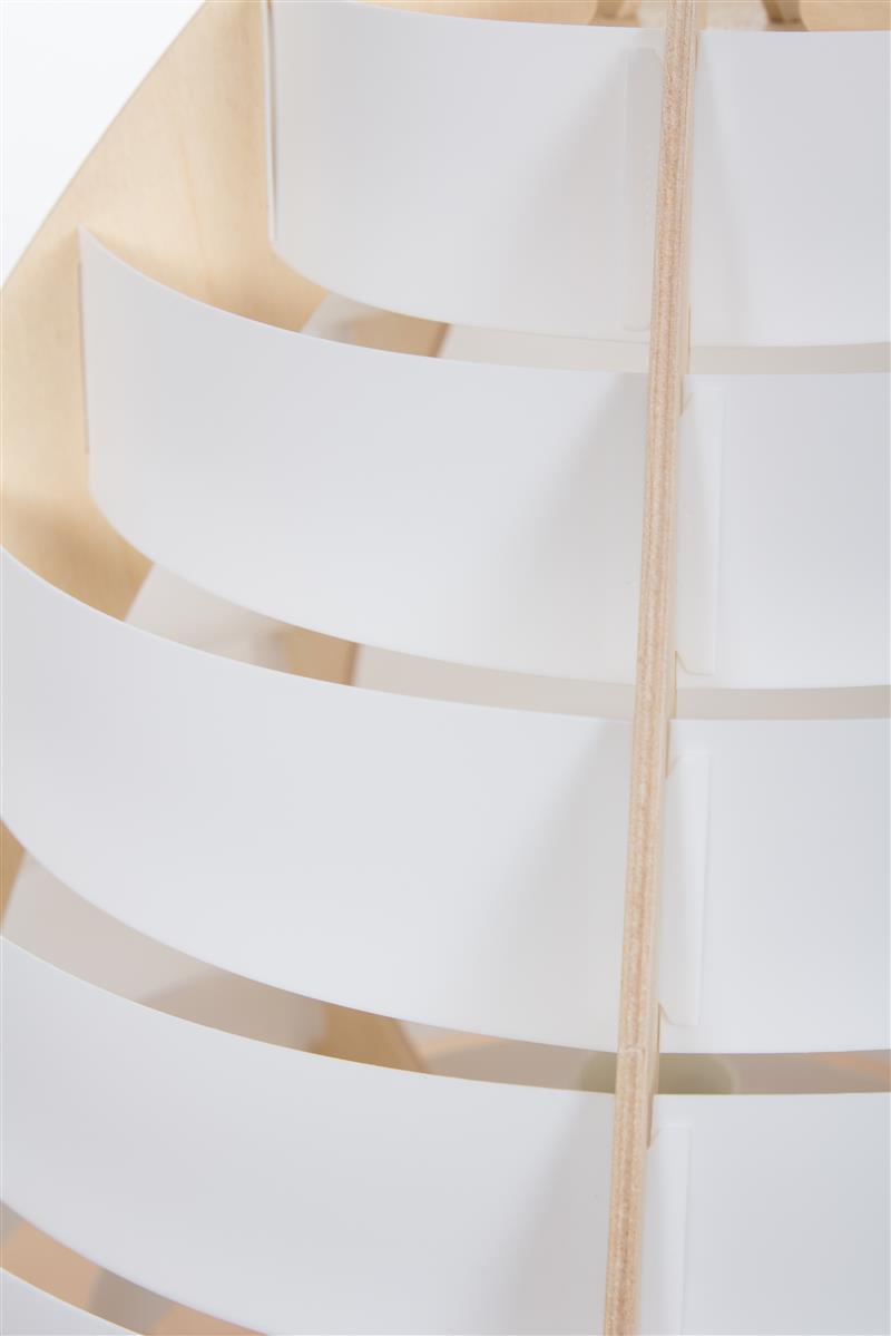 Kayoom Design-Hängelampe - Hängelampe Soleil 110 Weiß Bis zu 60% Rabatt