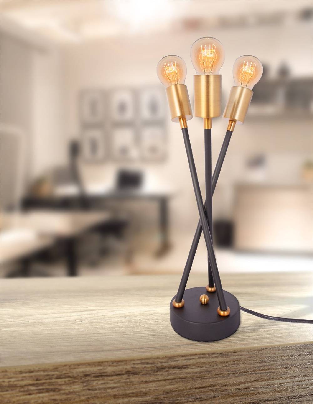 Kayoom Tischlampe Cantus 610 Schwarz Speichern exportieren