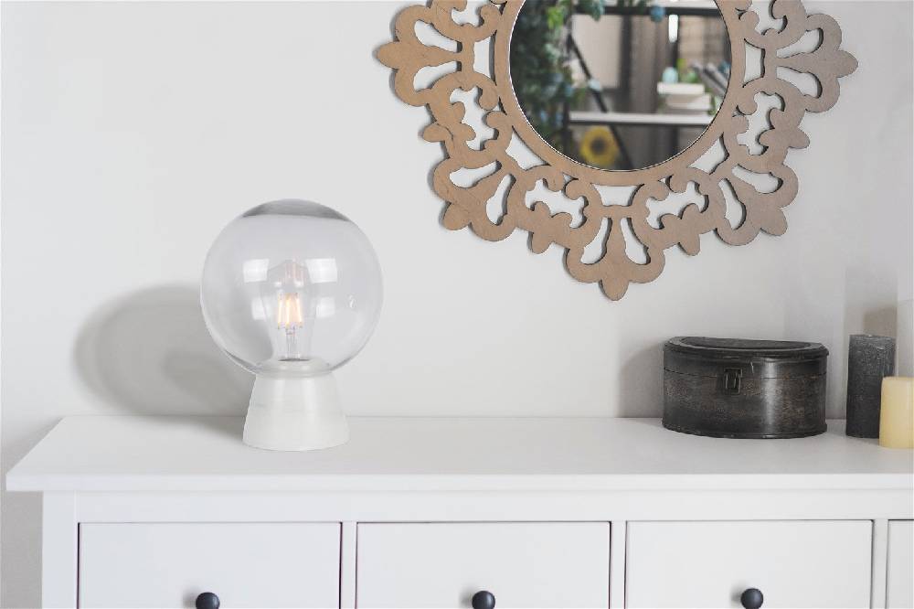 Kayoom Tischlampe Porrima Weiß Zeitbegrenzte Promotion
