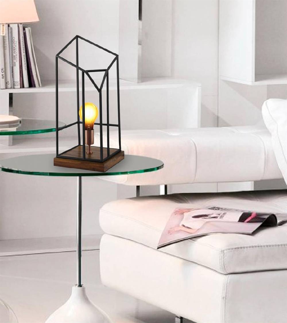 Kayoom Tischlampe Regulus Schwarz Sonderangebot der Fabrik