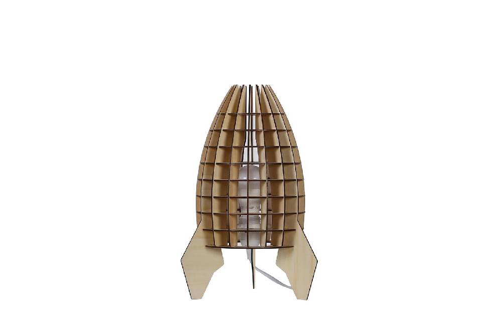 Kayoom Tischlampe Aviator Holz