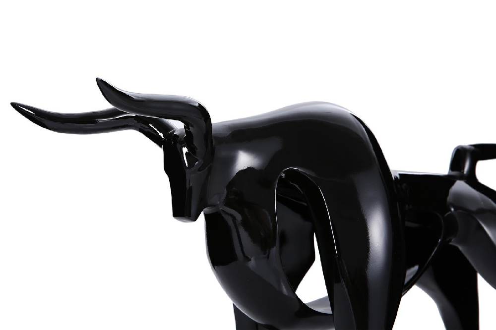 Kayoom Skulptur Bull 21-J Schwarz Verkauf