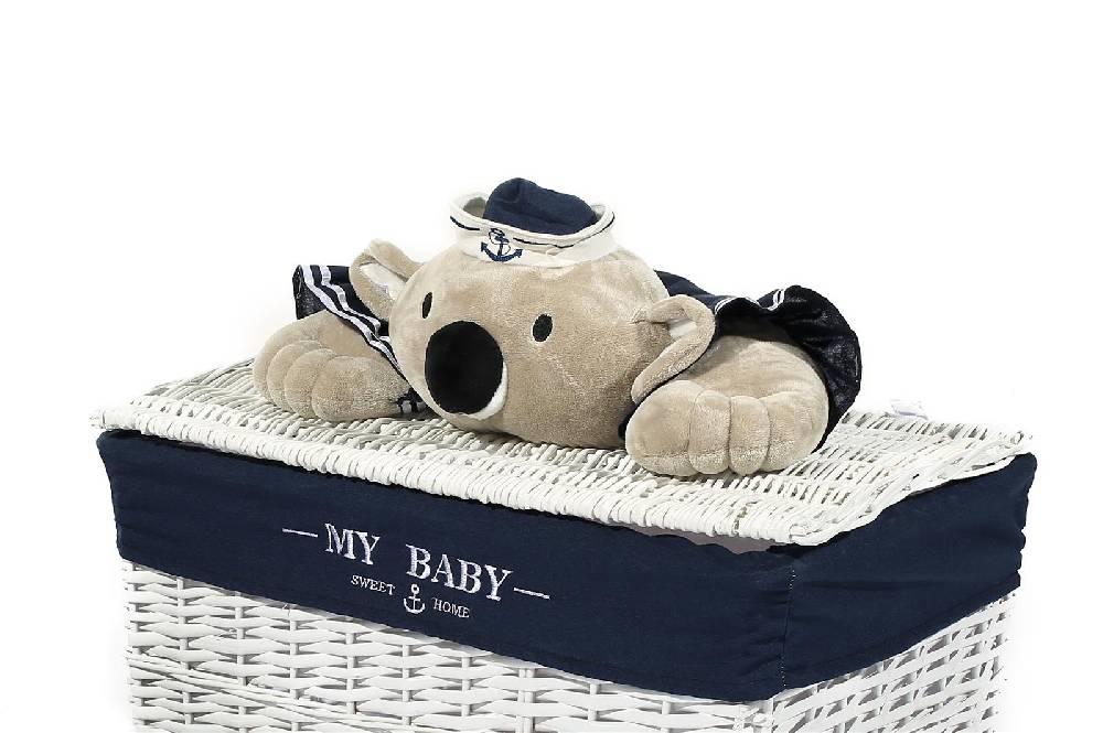 Kayoom Korb-Set Koala 200 Blau / Weiß Angebote