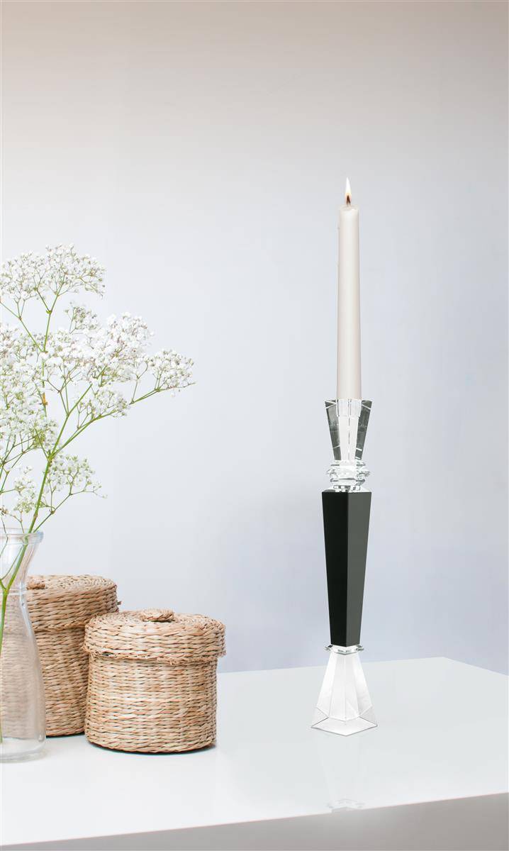 Kayoom Kerzenhalter aus Glas - Kerzenhalter Lavenda III 310 Glas / Schwarz Meist gekauft