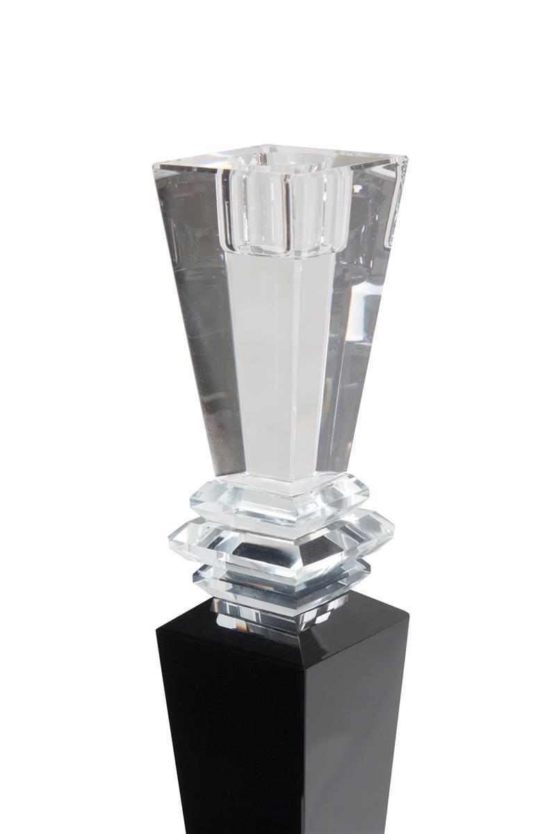 Kayoom Kerzenhalter aus Glas - Kerzenhalter Lavenda III 310 Glas / Schwarz Meist gekauft