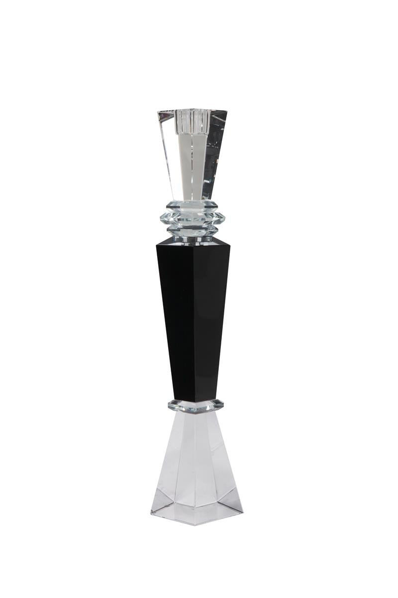 Kayoom Kerzenhalter Lavenda I 110 Glas / Schwarz Blitzverkäufe