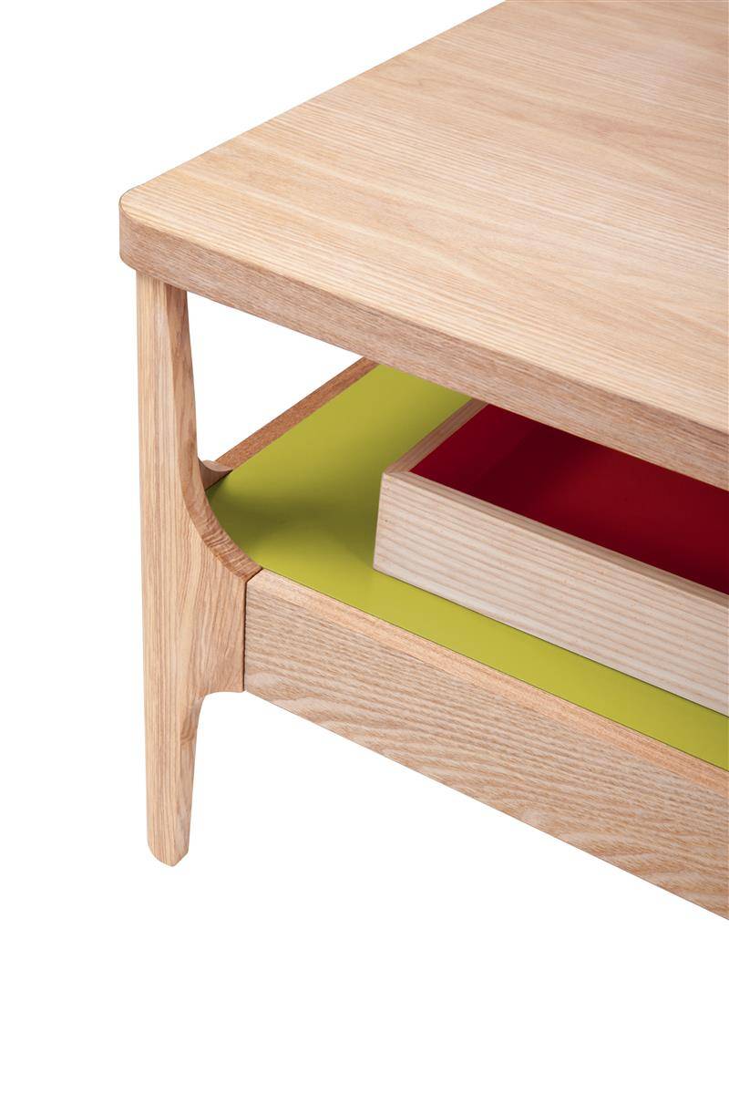 Kayoom Kaffeetisch Addison II Esche / Grün Online Shopping