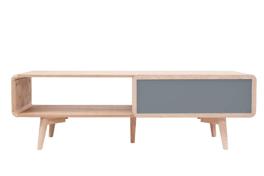 Kayoom Fernsehtisch/Sideboard - TV-Tisch Addison I Esche / Grau Osterangebot