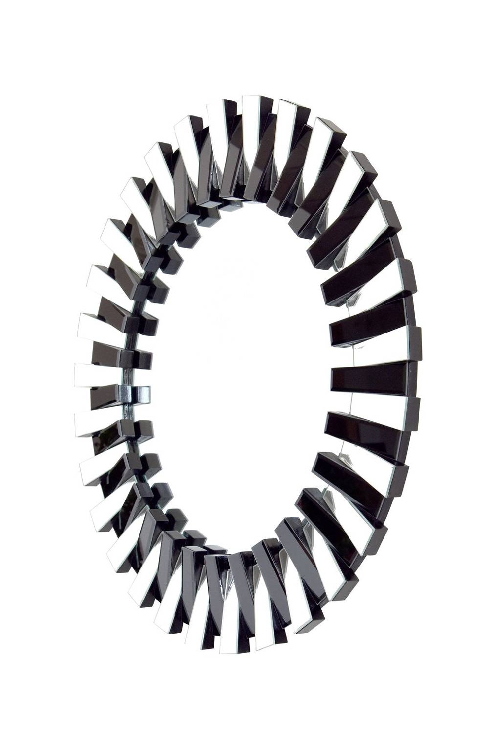 Kayoom Wandspiegel Apollon 910 Silber / Schwarz Kauf eins, bekomm eins gratis