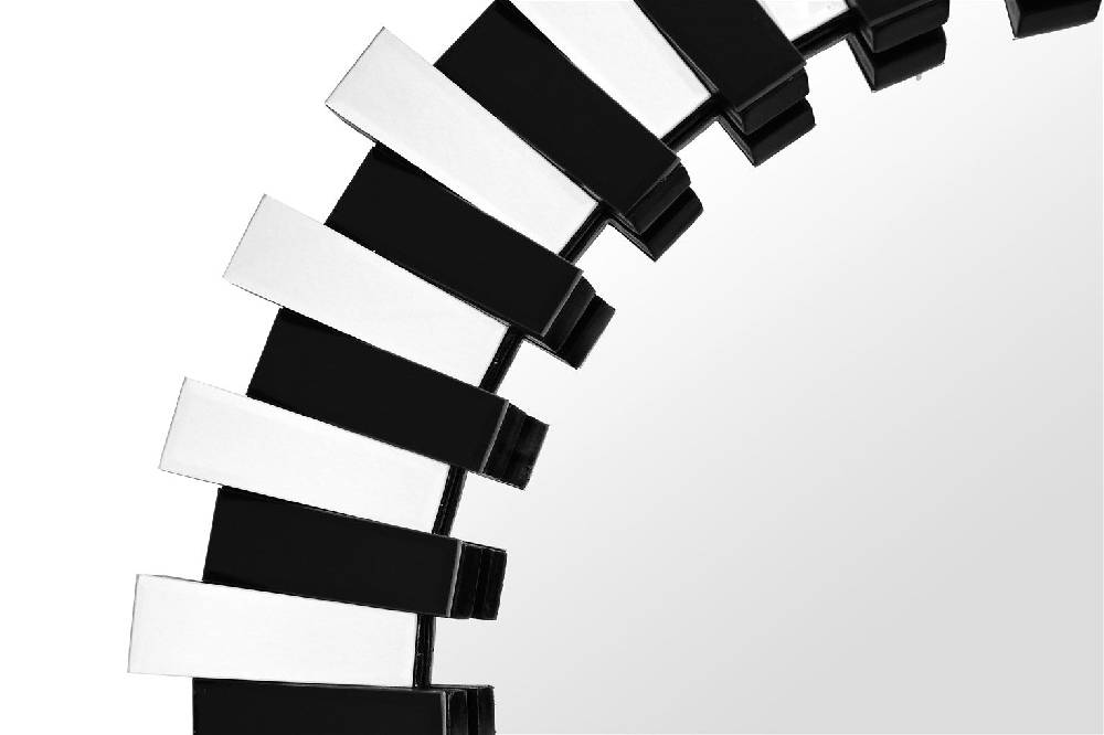 Kayoom Wandspiegel Apollon 910 Silber / Schwarz Kauf eins, bekomm eins gratis