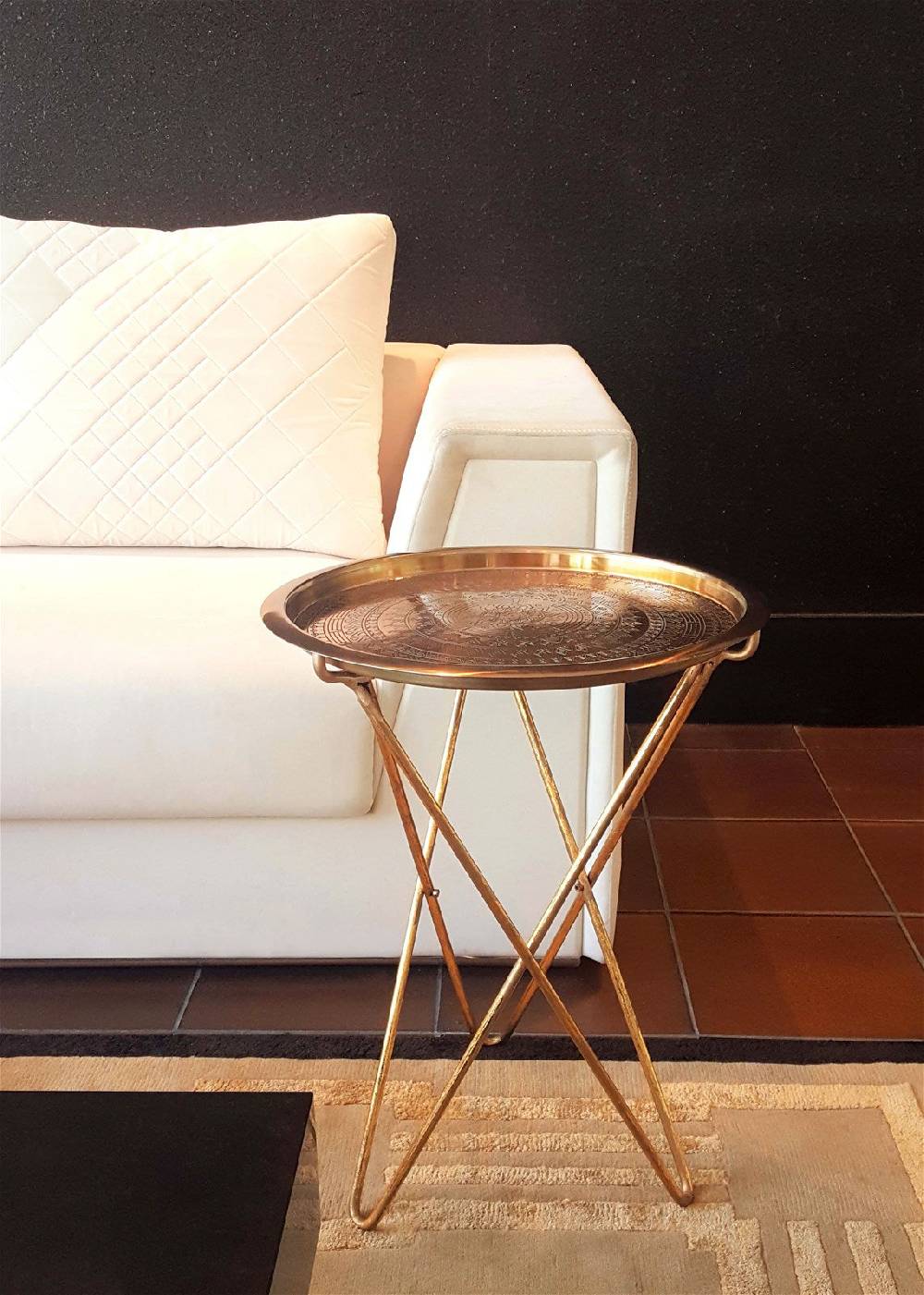 Kayoom Beistelltisch Caipi 410 Gold Neueste Stile