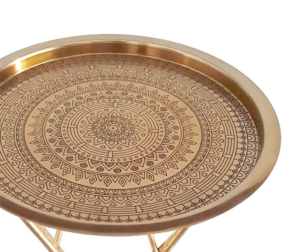 Kayoom Beistelltisch Caipi 410 Gold Neueste Stile