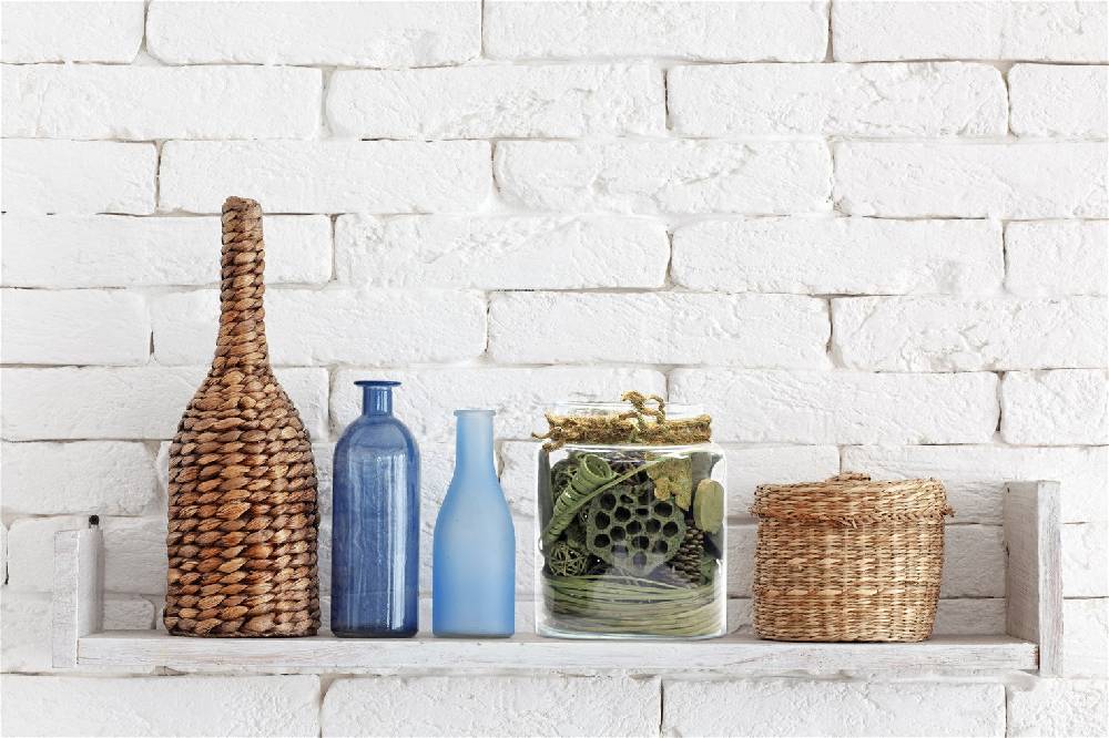 Kayoom Dekoglas Flora 310 Grün Sonderangebot der Fabrik