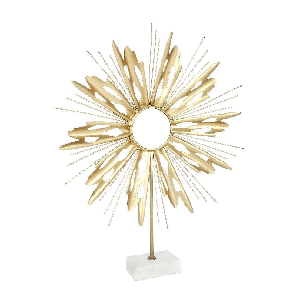 Kayoom Figur - Skulptur Ambriz 287 Gold / Weiß 50% Rabatt mit kostenlosem Versand