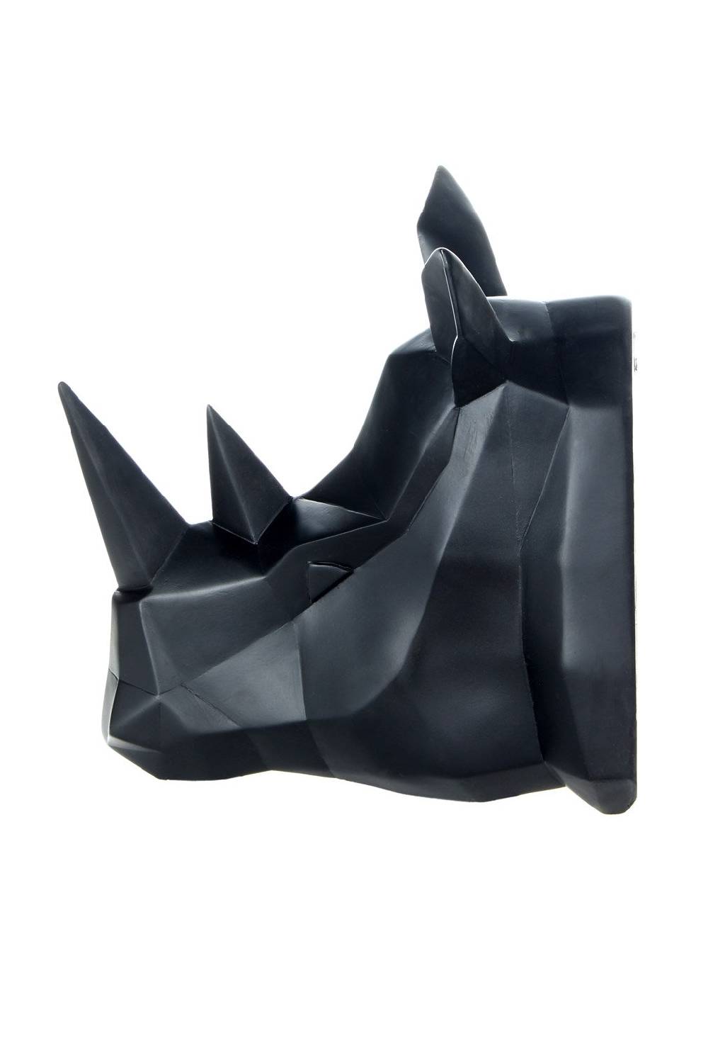 Kayoom Wanddeko Rhino 110 Schwarz Begrenzt auf 3 Tage