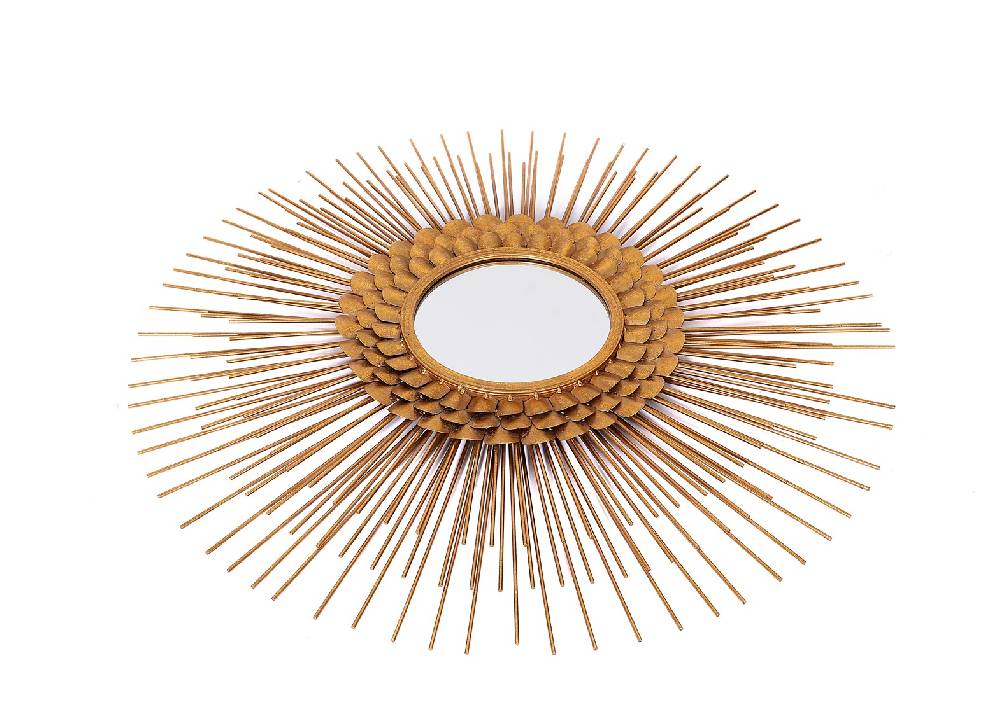 Kayoom Metall Wandspiegel Augustus 115-N Gold Speichern exportieren