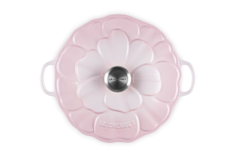 Le Creuset Gourmet-Profitopf Blume aus Gusseisen Sonderangebot der Fabrik