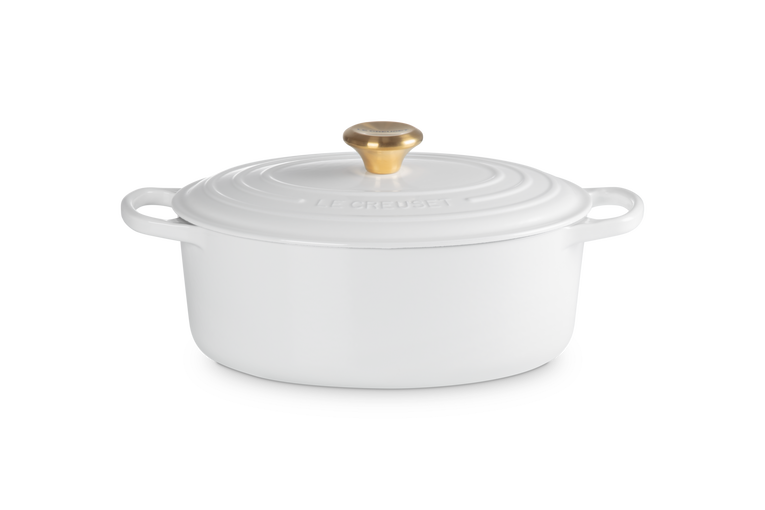 Le Creuset Ovaler Bräter aus Gusseisen