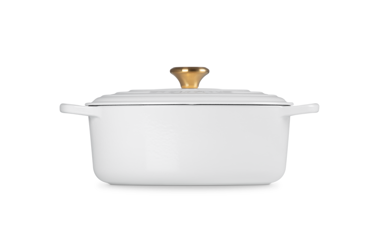 Le Creuset Ovaler Bräter aus Gusseisen Vierteljährliche Förderung