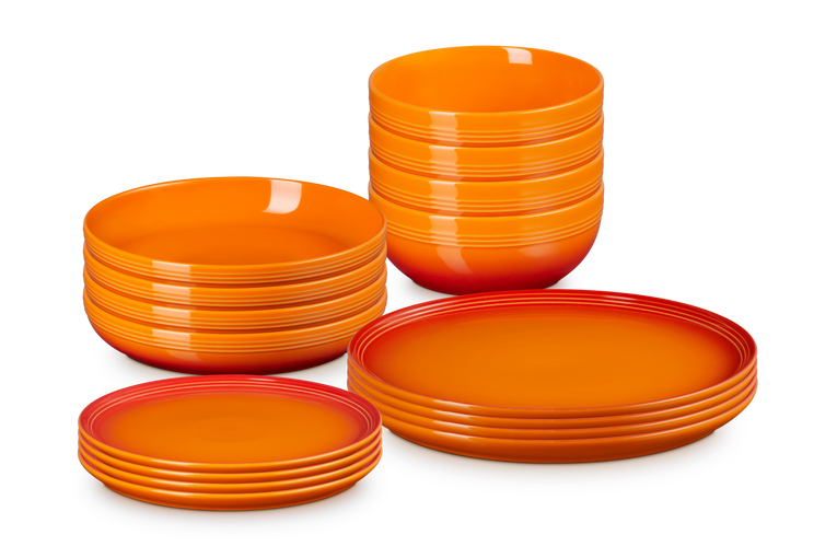 Le Creuset 16-teiliges Coupe Geschirrset
