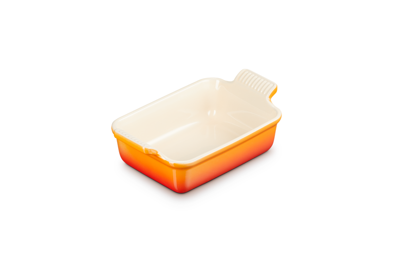 Le Creuset Rechteckige Auflaufform Tradition aus Steinzeug im Angebot