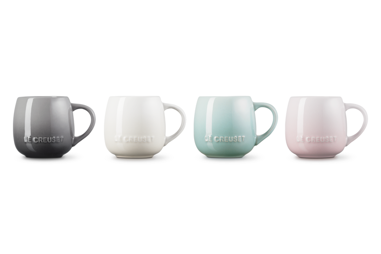 Le Creuset 4er-Set Becher Coupe aus Steinzeug Lagerräumung