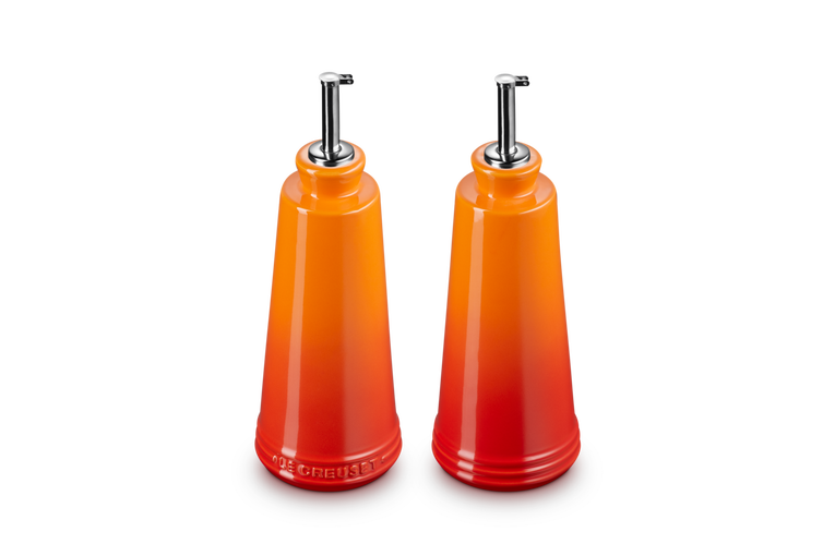 Le Creuset Öl und Essig Set Signature aus Steinzeug Neueste Mode