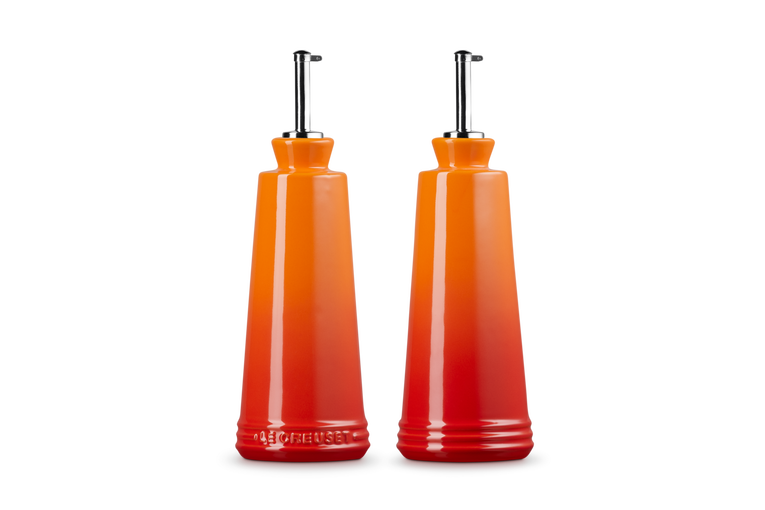 Le Creuset Öl und Essig Set Signature aus Steinzeug Neueste Mode