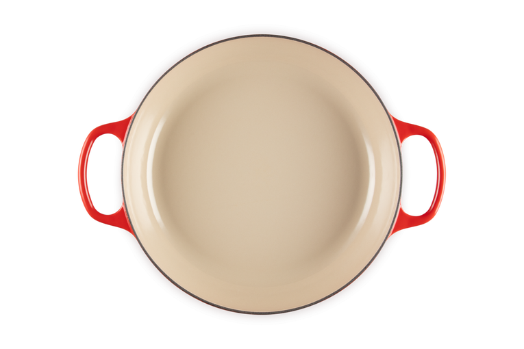 Le Creuset Runder Gourmet-Profitopf aus Gusseisen mit Glasdeckel Saisonale Angebote