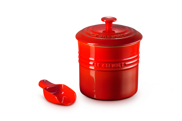 Le Creuset Futter Vorratsdose mit Schäufelchen aus Steinzeug