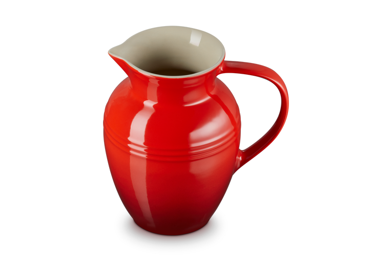 Le Creuset Großer Saftkrug aus Steinzeug Riesige Rabatte