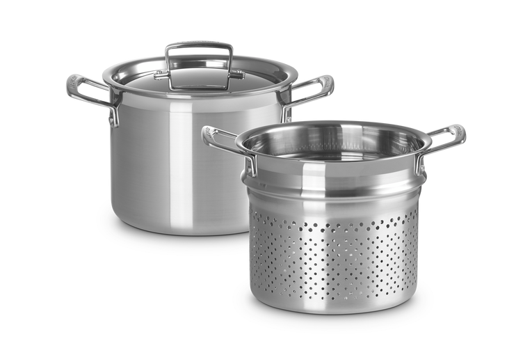 Le Creuset Pastatopf aus 3-ply Edelstahl 2025