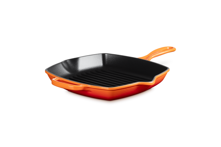 Le Creuset Quadratische Grillpfanne aus Gusseisen Online