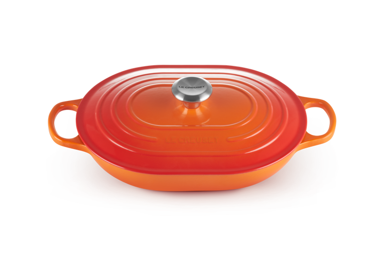 Le Creuset Oblong Bräter aus Gusseisen Outlet