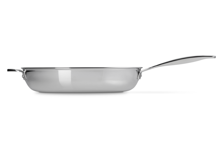 Le Creuset Antihaftbeschichtete Bratpfanne mit Gegengriff aus 3-ply PLUS Edelstahl Angebote